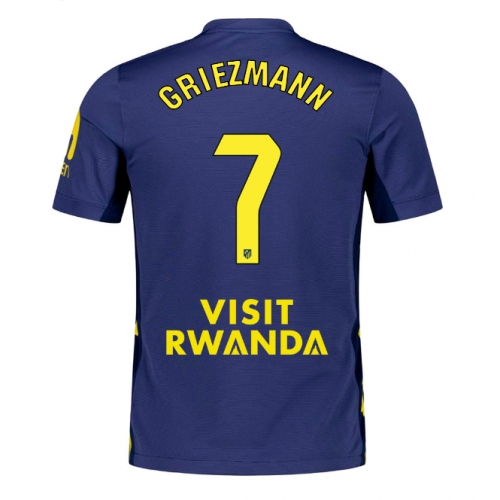 Billige Fotballdrakt Atletico Madrid Antoine Griezmann #7 Replika Bortedrakt 2025-26 Kortermet Billige Fotballdrakt Atletico Madrid Antoine Griezmann #7 Replika Bortedrakt 2025-26 Kortermet